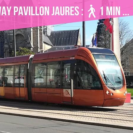 Appartamento Tramway Pavillon Jaures Proche Gare 7 Le Mans Esterno foto